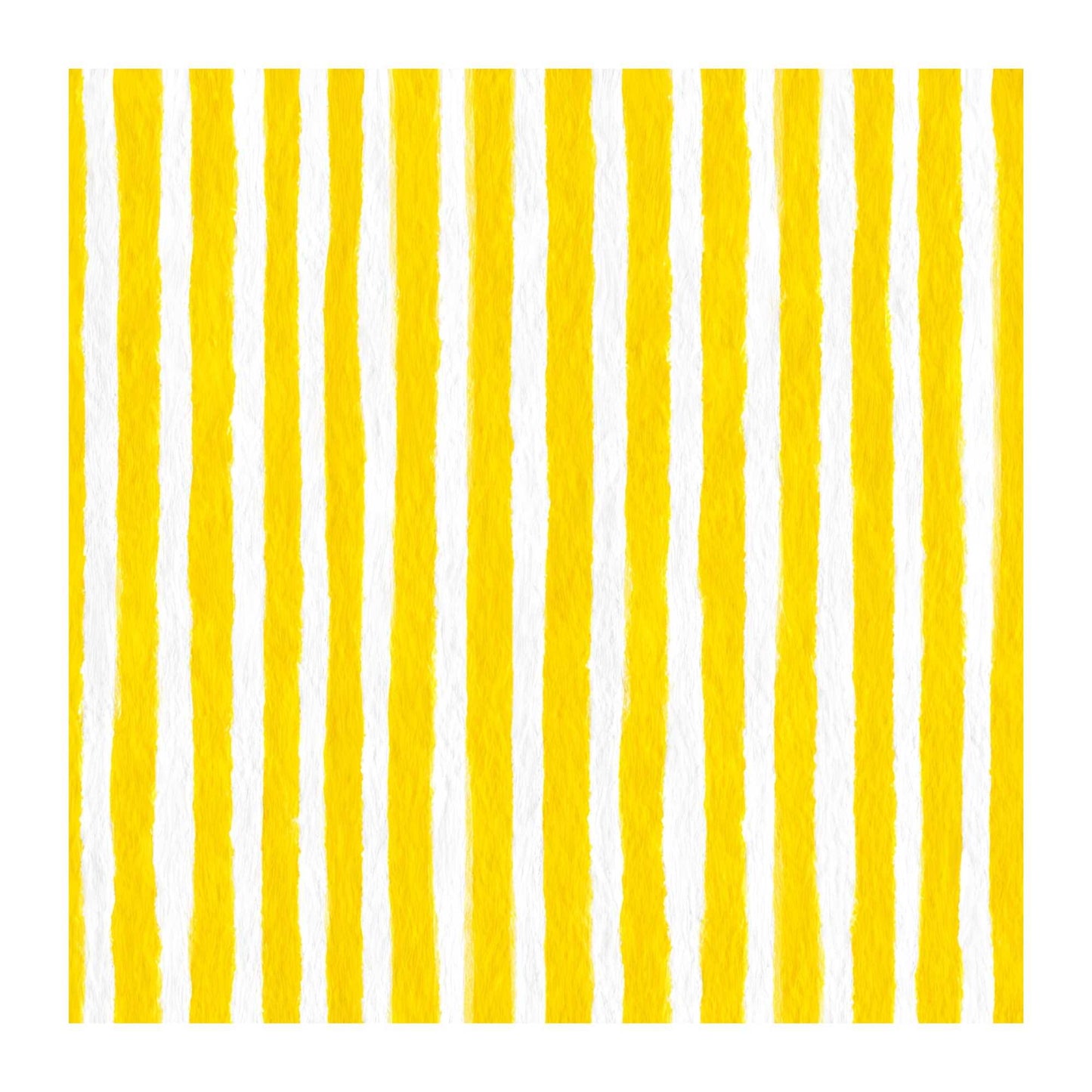 Yellow Stripe Scrapbook Paper - 8.5x11