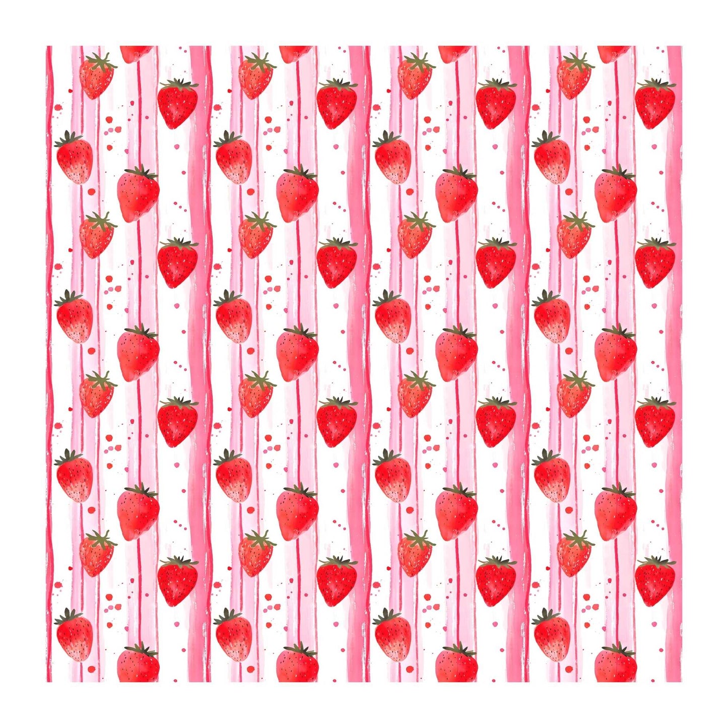 Country Berry Scrapbook Paper - 8.5x11