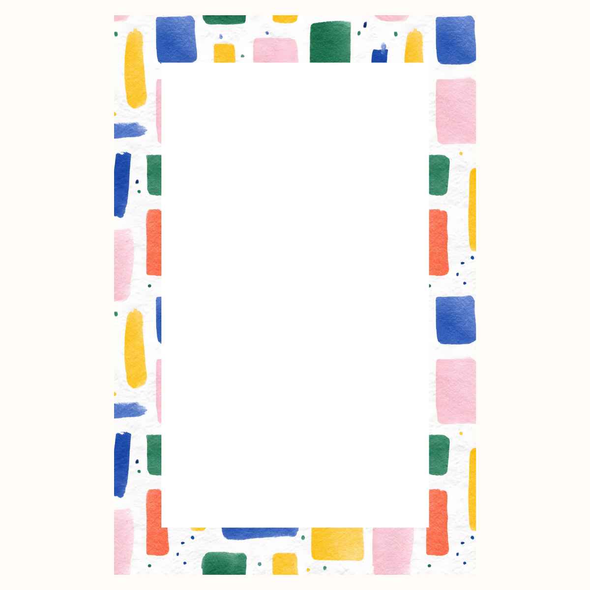 Abstract Notepad 5" x 7"
