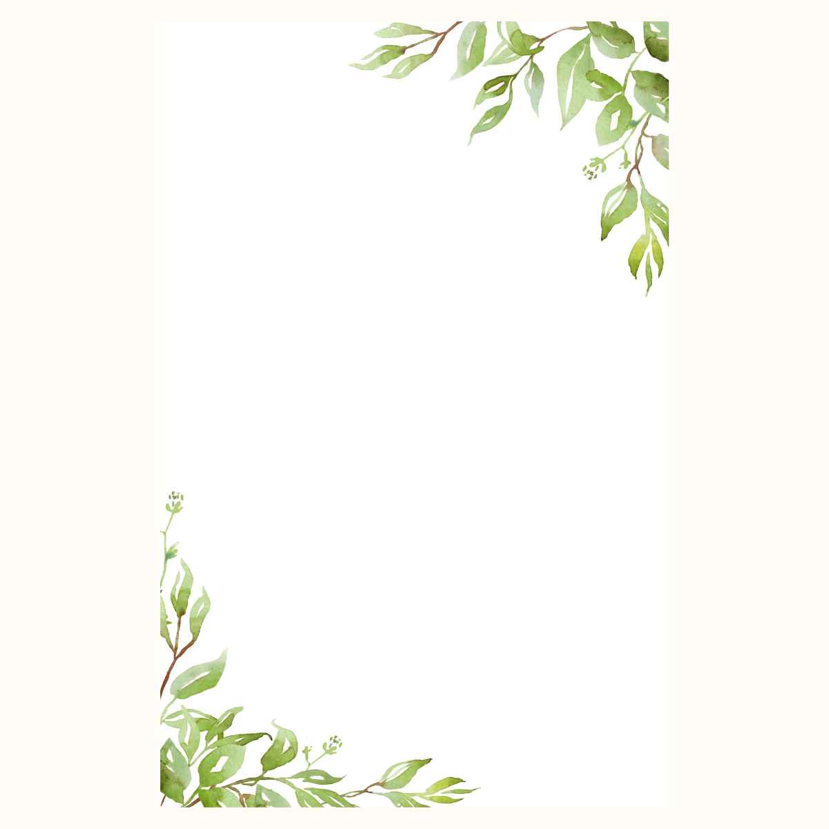 Greenery Notepad 5" x 7"