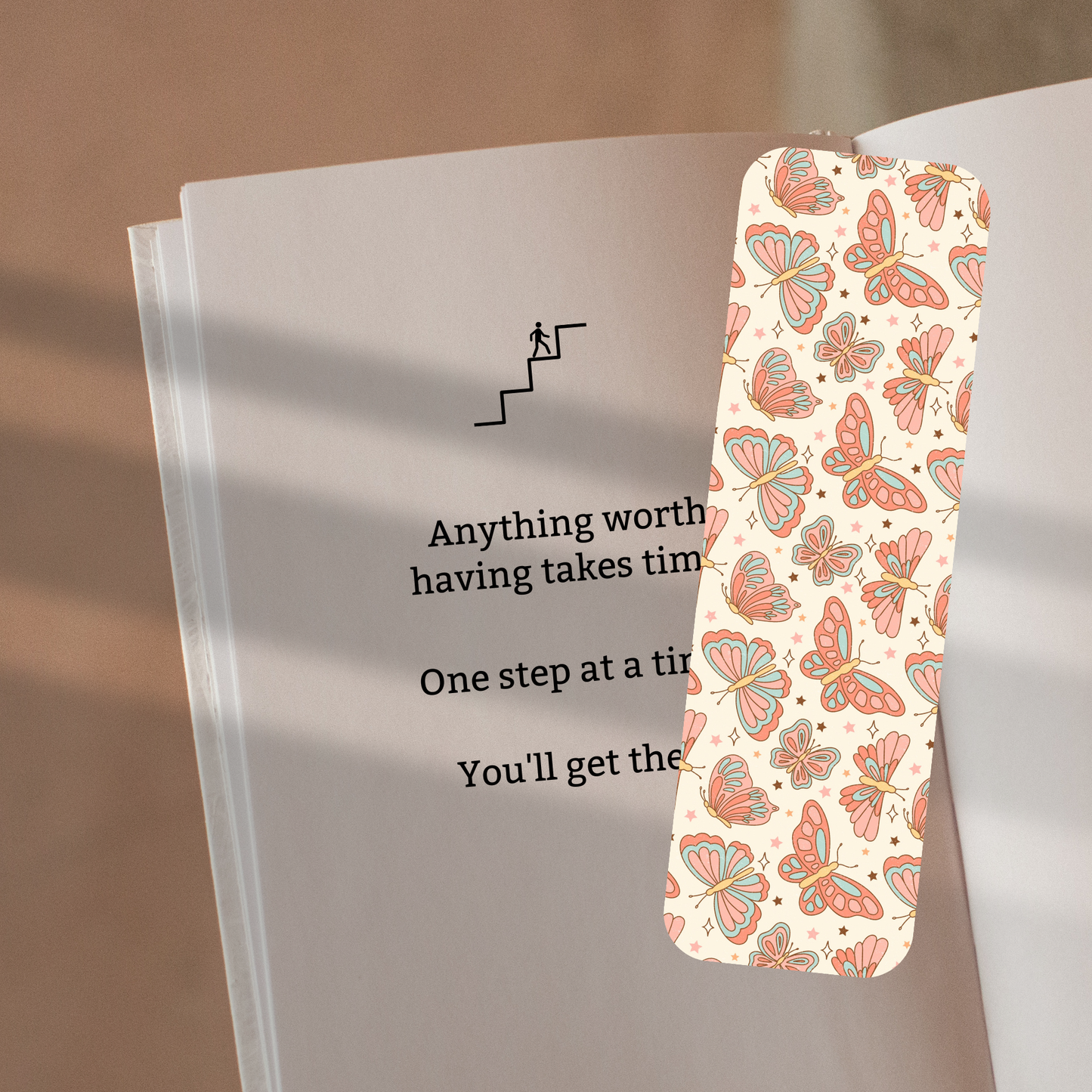 Retro Butterfly Bookmark