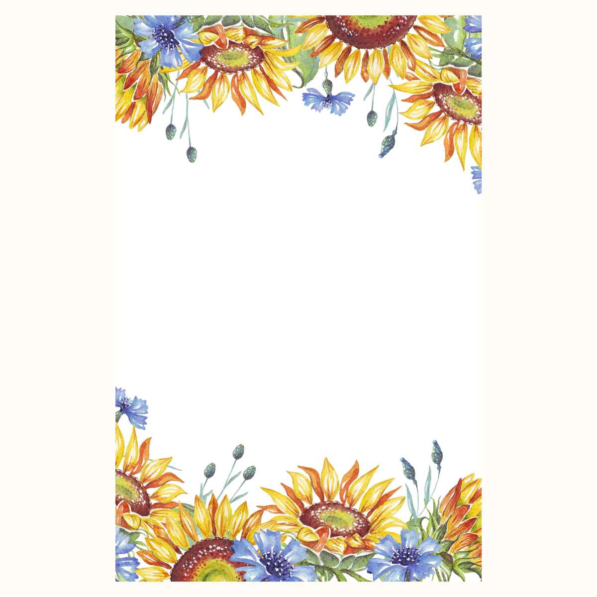Sunflower Notepad 5" x 7"