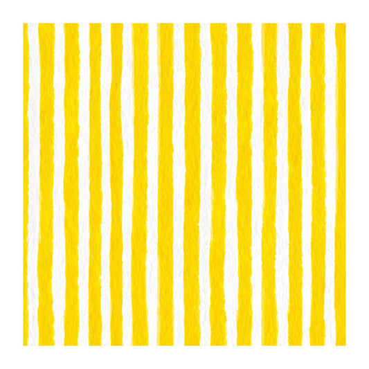 Yellow Stripe Scrapbook Paper - 8.5x11