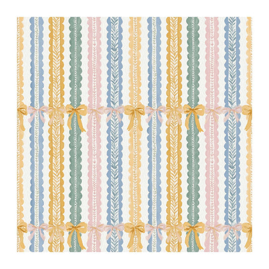 Coquette Bow Scrapbook Paper - 8.5x11