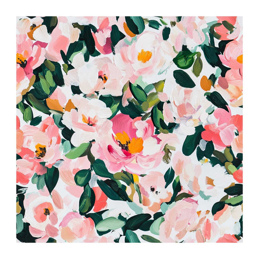 Painter’s Garden Scrapbook Paper - 8.5x11