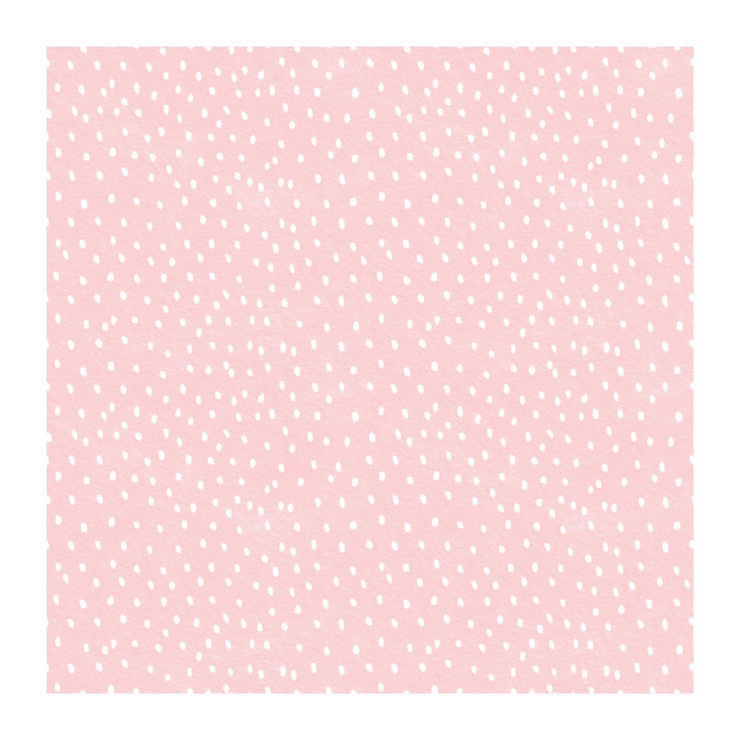 Pink Polkadot Scrapbook Paper - 8.5x11