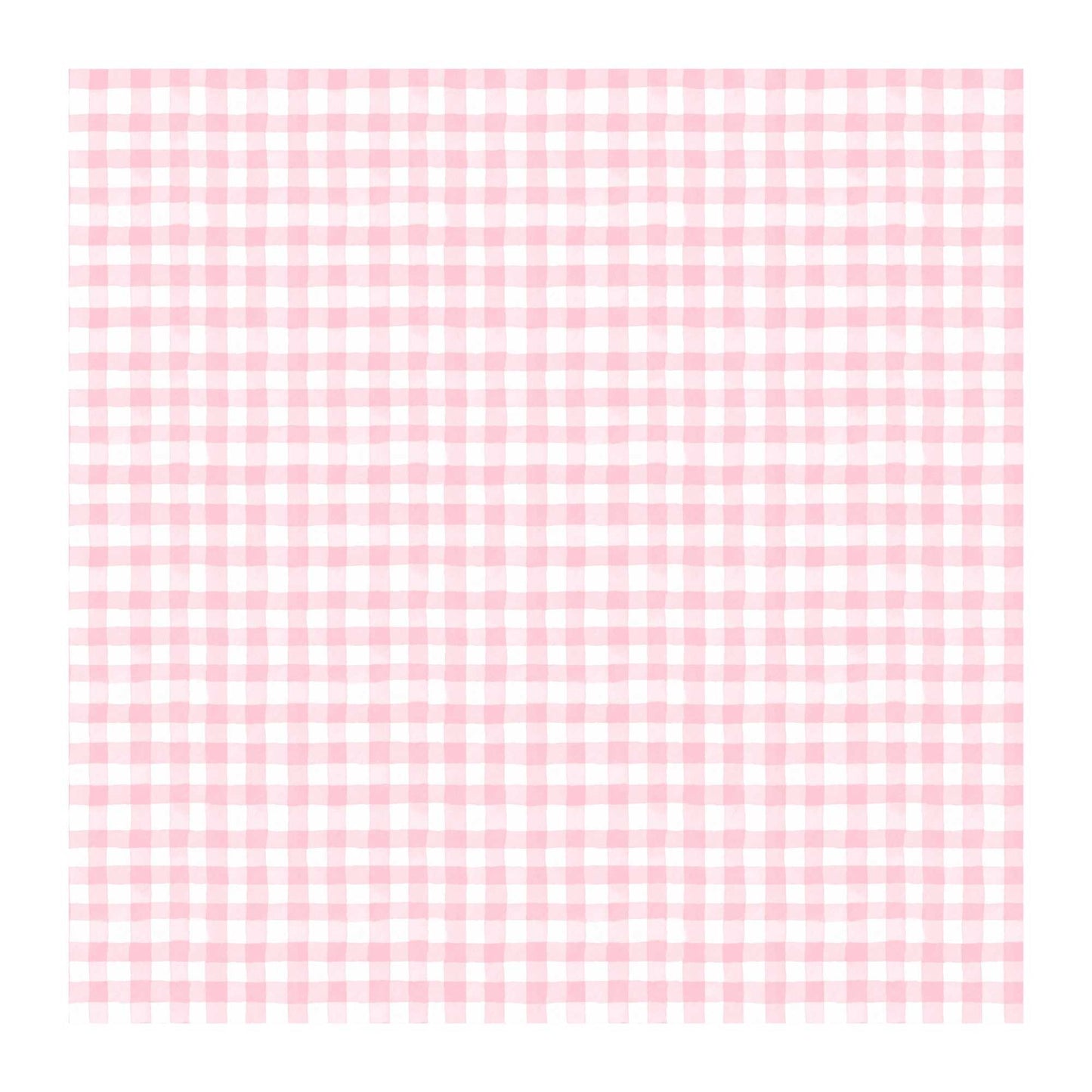 Pink Plaid Scrapbook Paper - 8.5x11