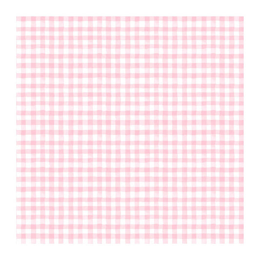 Pink Plaid Scrapbook Paper - 8.5x11