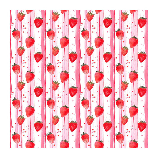Country Berry Scrapbook Paper - 8.5x11