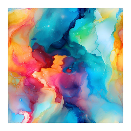 Pastel Skies Splash Scrapbook Paper - 8.5x11