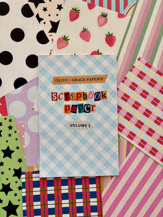 Scrapbook Paper - Volume 1