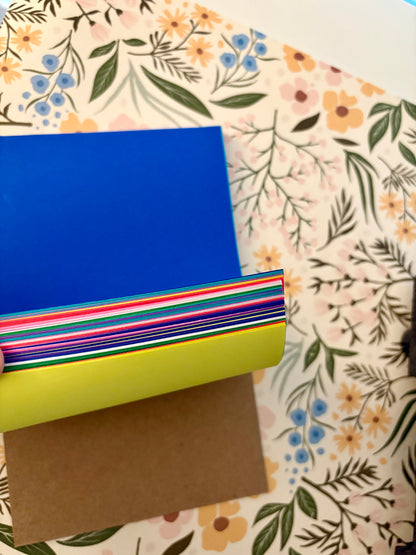 Rainbow Notepad 5.5x8.5