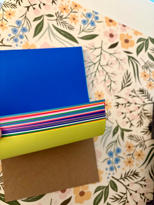 Rainbow Notepad 5.5x8.5