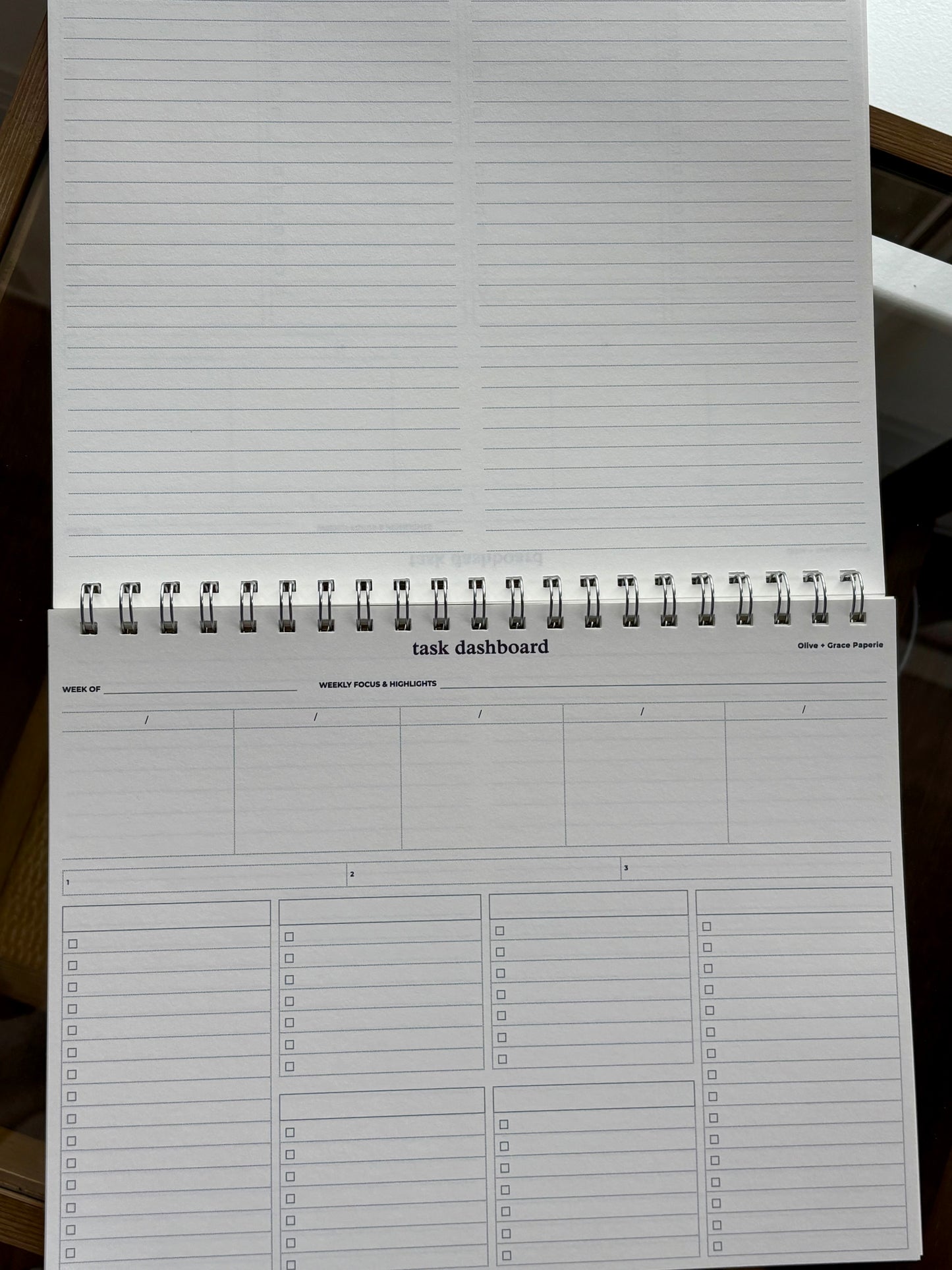 Chartreuse - Task Dashboard Desk Pad