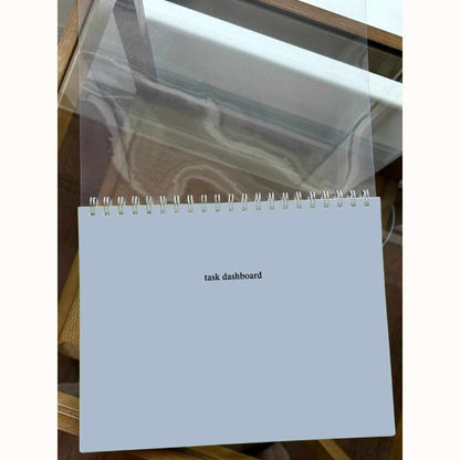 Dusty Blue - Task Dashboard Desk Pad