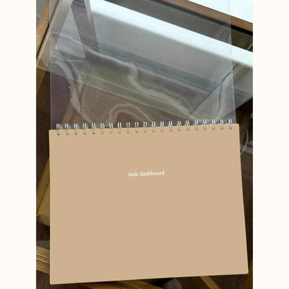 Taupe - Task Dashboard Desk Pad