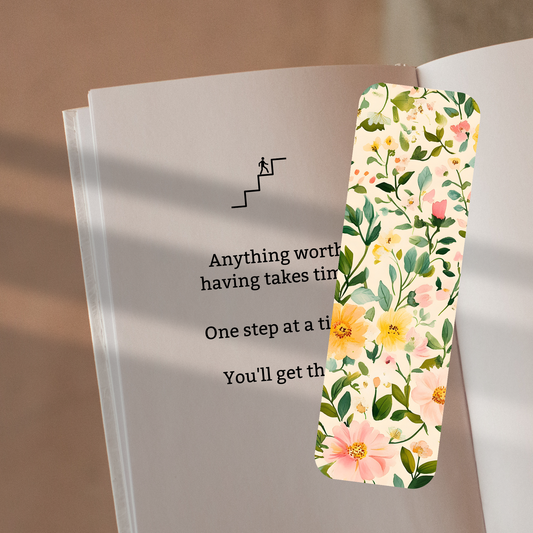 Vintage Floral Bookmark