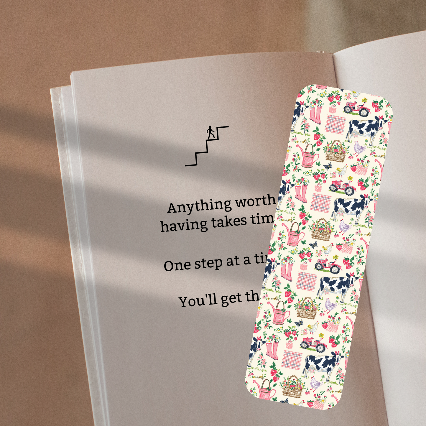 Farm Cow Bookmark