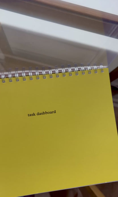 Dusty Blue - Task Dashboard Desk Pad
