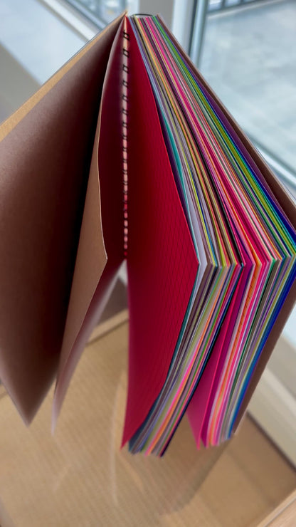 Rainbow Junk Journal - 8.5x11