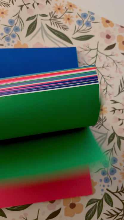 Rainbow Notepad 5.5x8.5